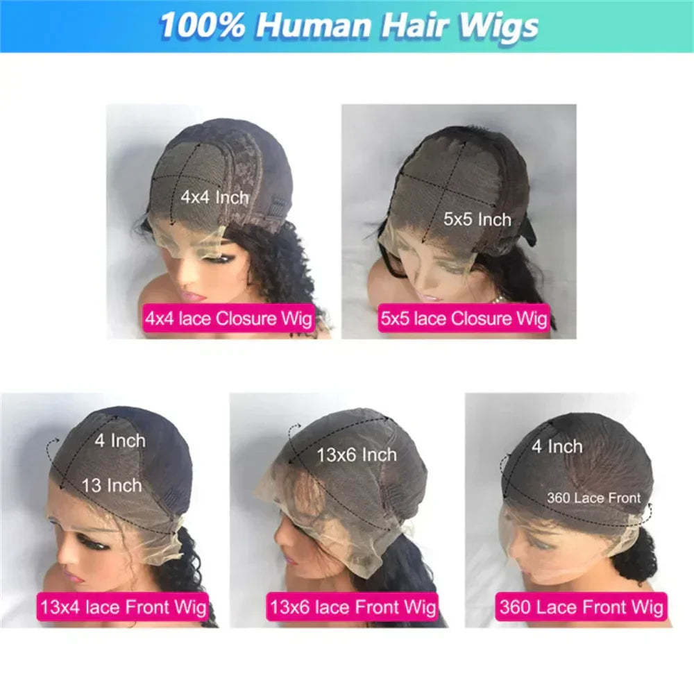 Brazilian Deep Wave Hair Wig