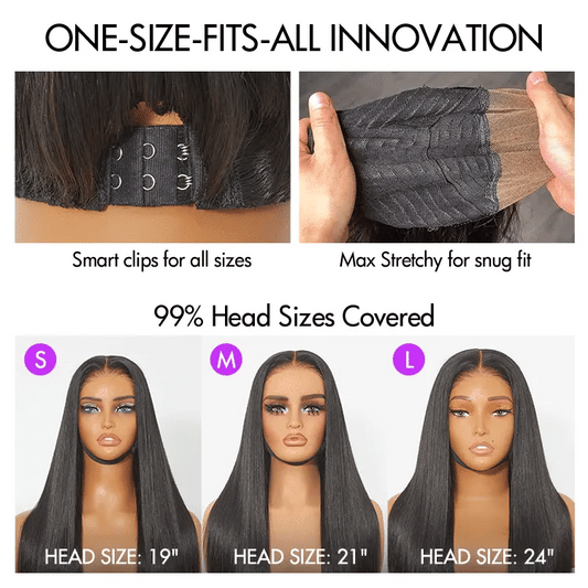 All-Day Comfort™ Wig 180% Density Honey Golden Blonde Loose Body Wave 7x6 Closure HD Lace Human Hair Wig Pre-Cut Lace